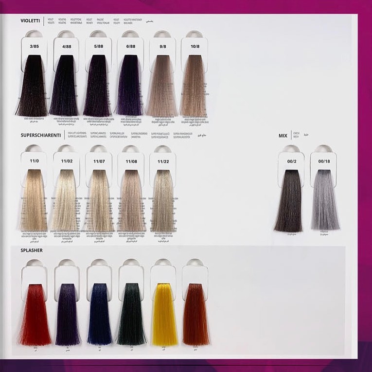 LK OPC Colour Chart