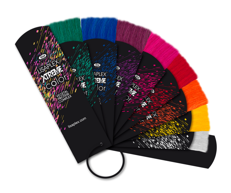 Lisaplex Xtreme Colour Chart